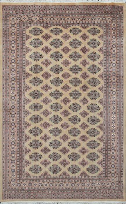 Jaldar Beige Hand Knotted 51 X 711  Area Rug 700-111221 Image 0