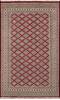 Jaldar Red Hand Knotted 50 X 82  Area Rug 700-111222 Thumb 0