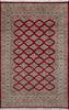 Jaldar Red Hand Knotted 51 X 79  Area Rug 700-111225 Thumb 0