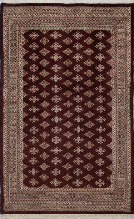 Jaldar Brown Hand Knotted 51 X 80  Area Rug 700-111232 Image 0