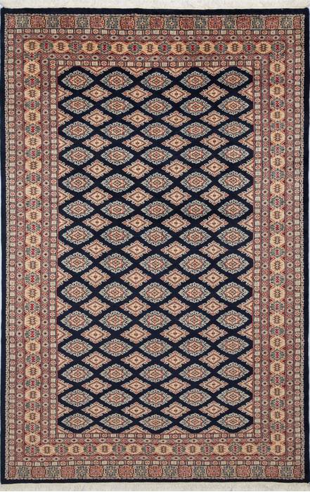 Jaldar Blue Hand Knotted 51 X 80  Area Rug 700-111235 Image 0