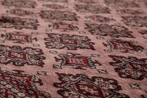 Jaldar Purple Hand Knotted 57 X 78  Area Rug 700-111238 Image 3