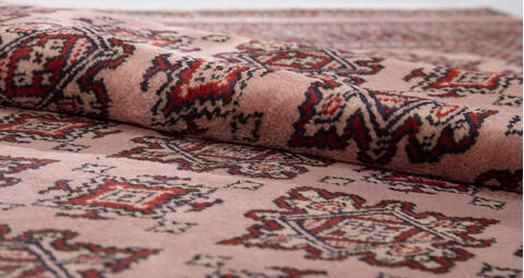 Jaldar Purple Hand Knotted 57 X 78  Area Rug 700-111238 Image 7