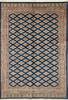 Jaldar Blue Hand Knotted 62 X 89  Area Rug 700-111239 Thumb 0