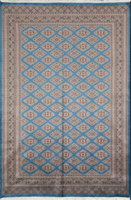 Jaldar Blue Hand Knotted 62 X 90  Area Rug 700-111246 Image 0