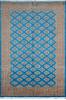 Jaldar Blue Hand Knotted 60 X 89  Area Rug 700-111251 Thumb 0