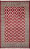 Jaldar Red Hand Knotted 53 X 82  Area Rug 700-111252 Thumb 0