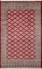Jaldar Red Hand Knotted 53 X 82  Area Rug 700-111252 Thumb 0
