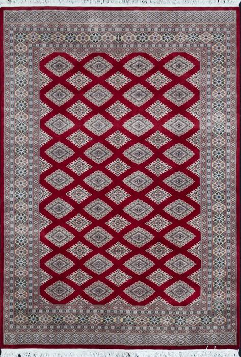 Jaldar Red Hand Knotted 48 X 68  Area Rug 700-111255 Image 0