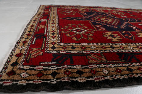 Sarab Red Runner Hand Knotted 38 X 1010 Area Rug 99-111262 Image 9