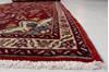 Hamedan Red Runner Hand Knotted 35 X 87  Area Rug 99-111266 Thumb 11