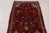 Hamedan Red Runner Hand Knotted 35 X 87 Area Rug 99-111266 Thumb 5