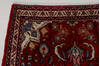 Hamedan Red Runner Hand Knotted 35 X 87 Area Rug 99-111266 Thumb 6