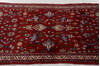 Hamedan Red Runner Hand Knotted 35 X 87  Area Rug 99-111266 Thumb 7