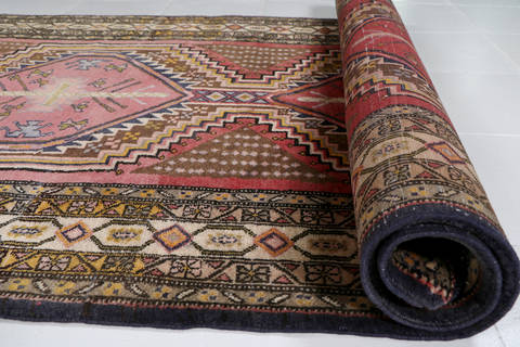 Ardebil Red Runner Hand Knotted 38 X 810 Area Rug 99-111272 Image 11