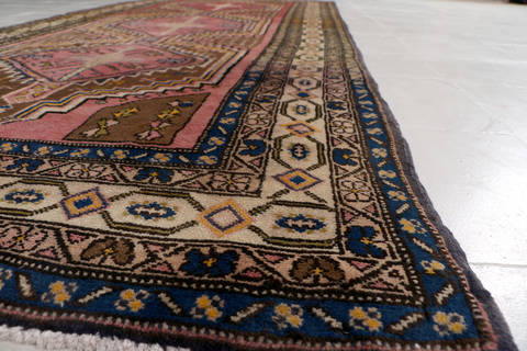 Ardebil Red Runner Hand Knotted 38 X 810 Area Rug 99-111272 Image 8