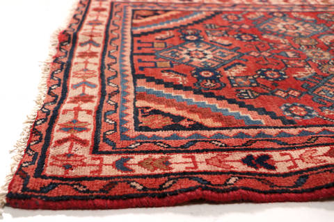 Baluch Red Runner Hand Knotted 29 X 104 Area Rug 99-111282 Image 10