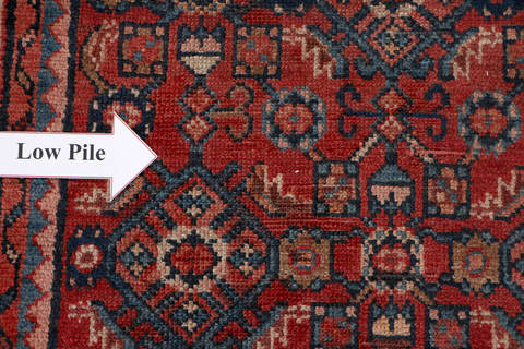 Baluch Red Runner Hand Knotted 29 X 104 Area Rug 99-111282 Image 14