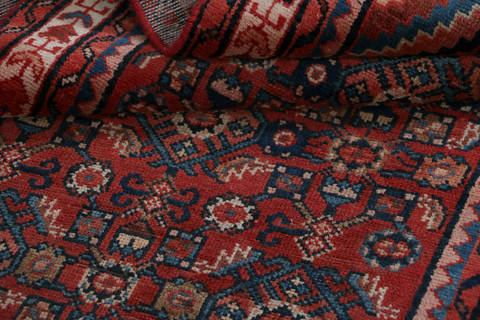 Baluch Red Runner Hand Knotted 29 X 104 Area Rug 99-111282 Image 16