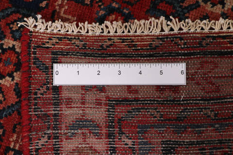 Baluch Red Runner Hand Knotted 29 X 104 Area Rug 99-111282 Image 17