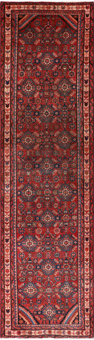 Baluch Red Runner Hand Knotted 29 X 104 Area Rug 99-111282 Image 0