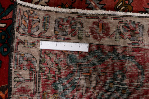 Bakhtiar Red Runner Hand Knotted 34 X 1311 Area Rug 99-111291 Image 9