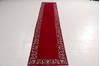 Tabriz Red Runner Hand Knotted 24 X 1211  Area Rug 99-111294 Thumb 1