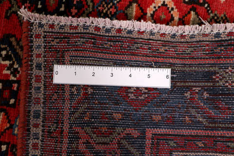Hossein Abad Red Runner Hand Knotted 32 X 1210 Area Rug 99-111314 Image 11