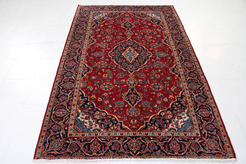 Ardakan Red Hand Knotted 410 X 79 Area Rug 99-111321 Image 1