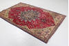 Tabriz Red Hand Knotted 411 X 79  Area Rug 99-111331 Thumb 2