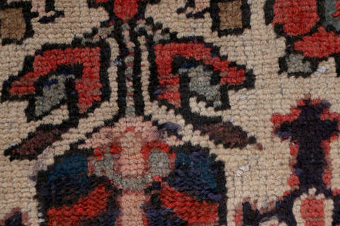Hamedan Red Hand Knotted 43 X 68 Area Rug 99-111334 Image 14