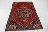 Hamedan Red Hand Knotted 43 X 68  Area Rug 99-111334 Thumb 1