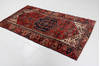 Zanjan Red Hand Knotted 311 X 71  Area Rug 99-111336 Thumb 2