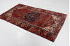 Zanjan Red Hand Knotted 311 X 71 Area Rug 99-111336 Thumb 2