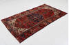 Zanjan Red Hand Knotted 311 X 71  Area Rug 99-111336 Thumb 3