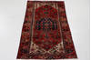 Zanjan Red Hand Knotted 311 X 71 Area Rug 99-111336 Thumb 5