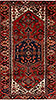 Zanjan Red Hand Knotted 311 X 71  Area Rug 99-111336 Thumb 0
