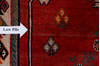 Shiraz Red Hand Knotted 41 X 60  Area Rug 99-111342 Thumb 16
