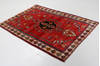 Shiraz Red Hand Knotted 41 X 60  Area Rug 99-111342 Thumb 2