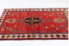 Shiraz Red Hand Knotted 41 X 60  Area Rug 99-111342 Thumb 4