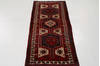 Sarab Red Runner Hand Knotted 34 X 77  Area Rug 99-111345 Thumb 1