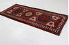 Sarab Red Runner Hand Knotted 34 X 77  Area Rug 99-111345 Thumb 3