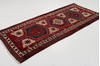 Sarab Red Runner Hand Knotted 34 X 77  Area Rug 99-111345 Thumb 4