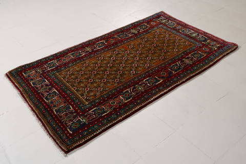 Bidjar Brown Hand Knotted 35 X 511  Area Rug 99-111349 Image 3