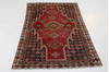 Mazlaghan Red Hand Knotted 36 X 61  Area Rug 99-111354 Thumb 1