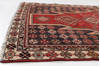 Mazlaghan Red Hand Knotted 36 X 61  Area Rug 99-111354 Thumb 8