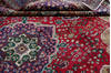Tabriz Red Hand Knotted 98 X 131  Area Rug 99-111365 Thumb 14