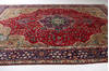 Tabriz Red Hand Knotted 98 X 131  Area Rug 99-111365 Thumb 4