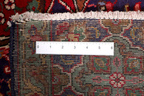 Tabriz Blue Hand Knotted 97 X 154  Area Rug 99-111372 Image 17