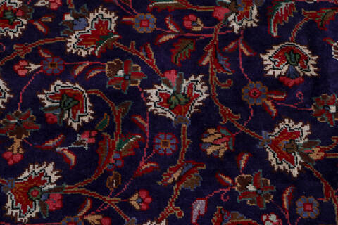 Tabriz Blue Hand Knotted 97 X 154  Area Rug 99-111372 Image 8